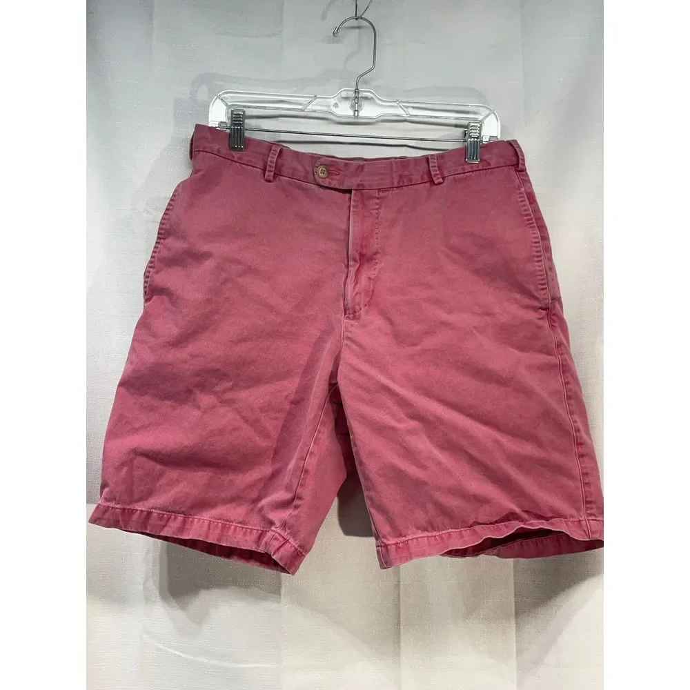 Peter Millar Men's Shorts Red Size 32‎
